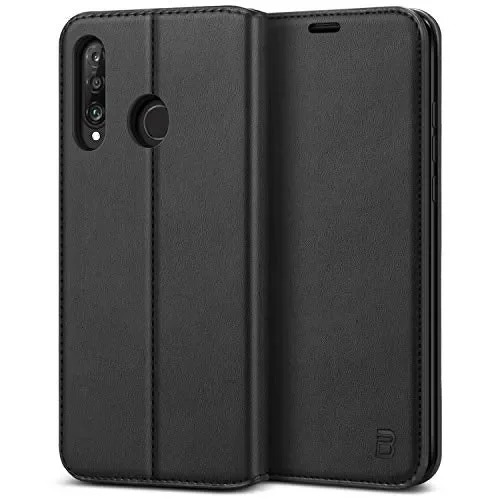 BEZ® Cover Huawei P30 Lite, Custodia Compatibile per Nero