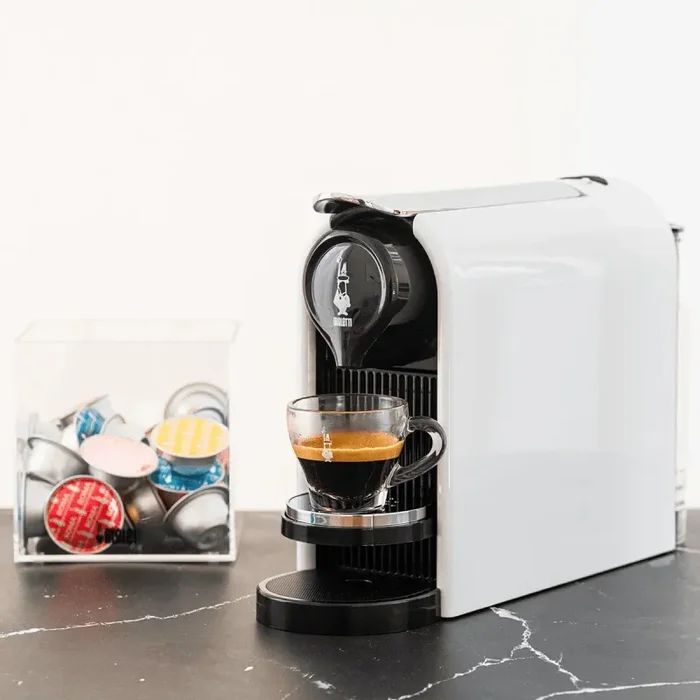 Bialetti Bundle Gioia Plus Macchina del Caffè Bianco con 48 Capsule - immagine 2