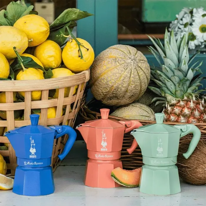 Bialetti Moka Express 3 Tz Menta - immagine 2