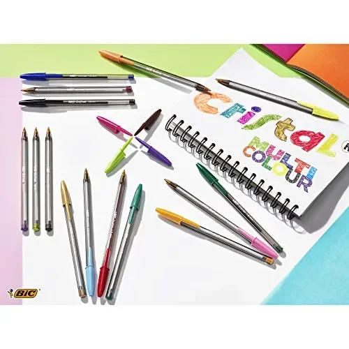 BIC Cristal 926381 penne multicolore, colori assortiti 20 bolígrafos Saldi - immagine 2