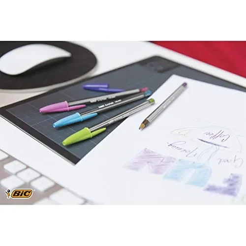 BIC Cristal 926381 penne multicolore, colori assortiti 20 bolígrafos Saldi - immagine 3
