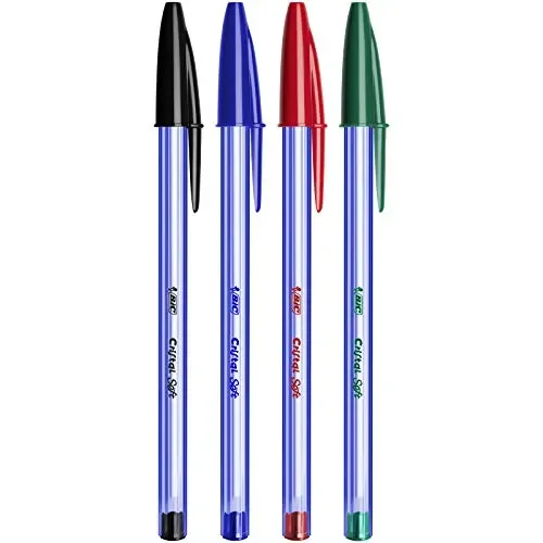 Bic Cristal Soft punta media 1,2 mm confezione 20 penne 15 + 5 bolígrafos Vendita calda online - immagine 3