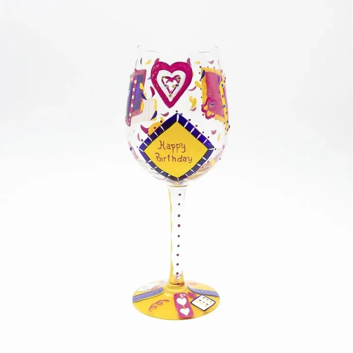 Bicchiere Happy B-Day Lolita