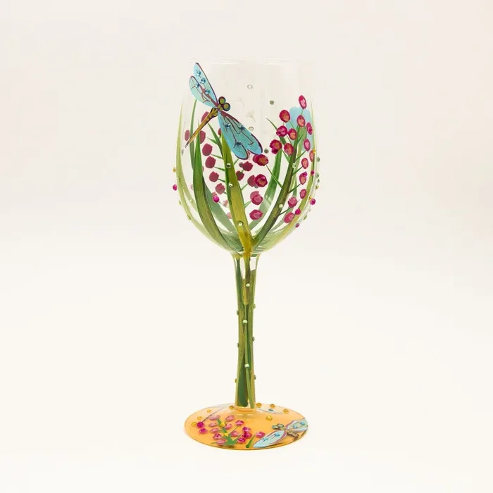 Bicchiere Vino Libellula Lolita Online ora