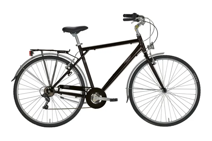 Bicicletta City da Uomo 28″ Cambio 6V Shimano Freni V-Brake Roxy Nero