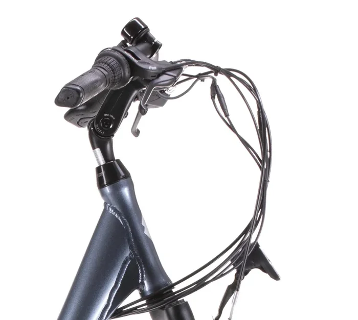 Bicicletta Elettrica City 28” 250W 7V a Pedalata Assistita Blu - immagine 2