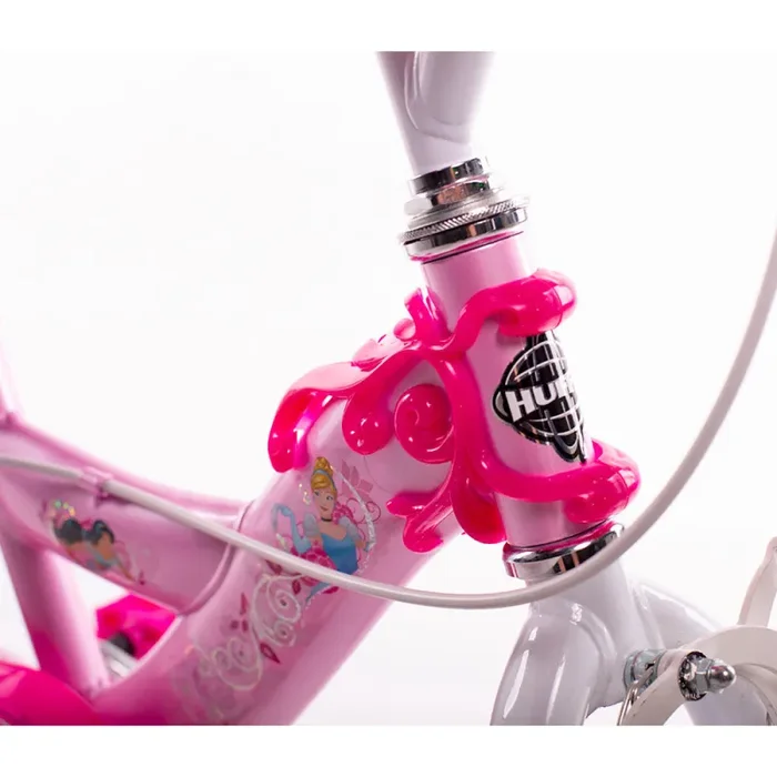 Bicicletta per Bambina 14” 2 Freni con Licenza Disney Princess Rosa - immagine 3