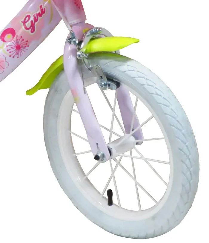 Bicicletta per Bambina 14″ 2 Freni Pink Bloom Rosa Saldi - immagine 3