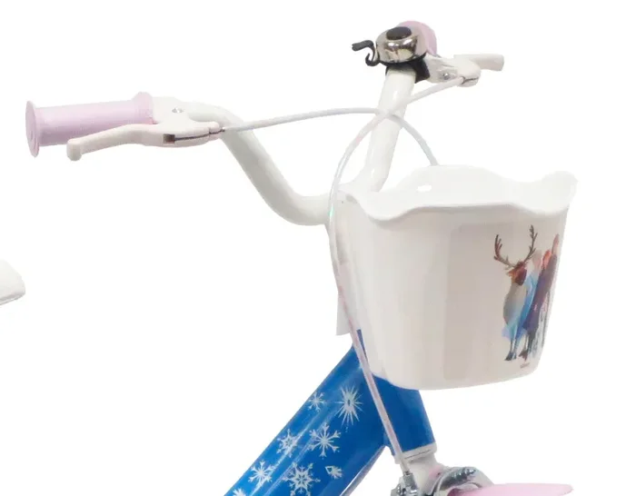 Bicicletta per Bambina 14″” 2 Freni Disney Frozen Azzurra - immagine 2