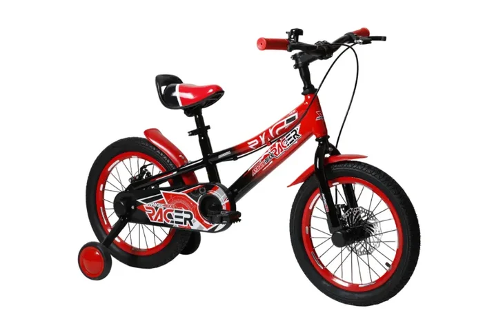 Bicicletta per Bambini 16″ Freni a Disco Magik-Bike Racer Rosso - immagine 3