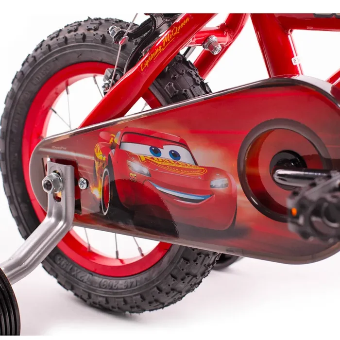 Bicicletta per Bambino 12” 2 Freni con Licenza Disney Cars Rosso - immagine 3