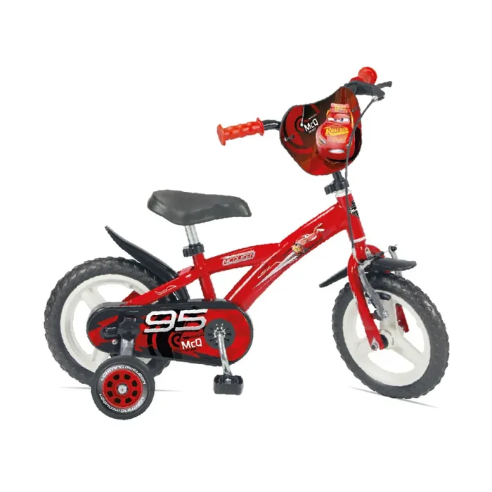 Bicicletta per Bambino 12’’ Freni V-Brake con Licenza Disney Cars - immagine 3