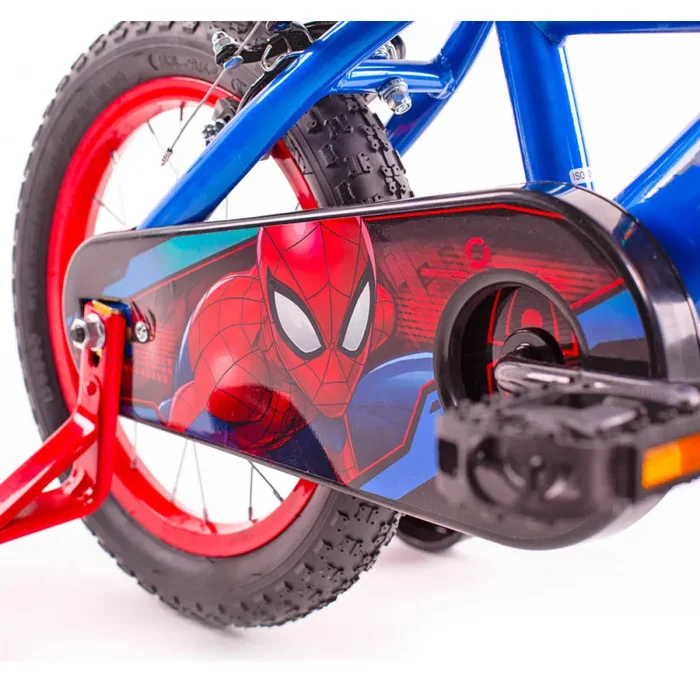 Bicicletta per Bambino 14” 2 Freni con Licenza Marvel Spiderman Blu Vendita calda - immagine 3