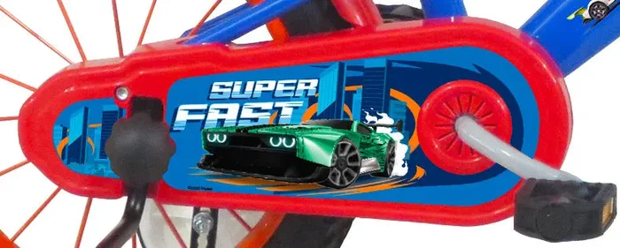 Bicicletta per Bambino 14” 2 Freni Hot Wheels Blu - immagine 2
