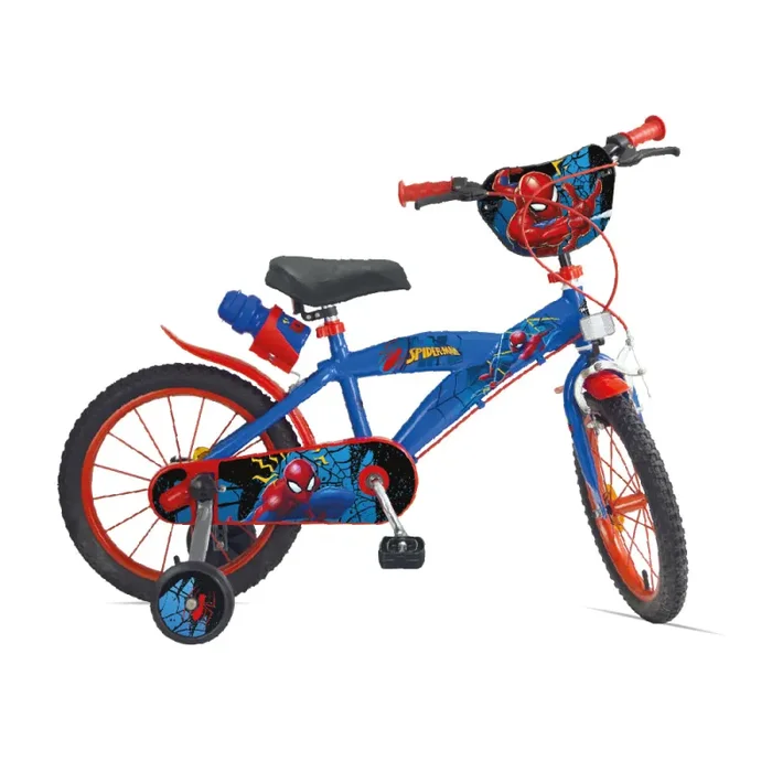 Bicicletta per Bambino 14’’ Freni Caliper con Licenza Marvel Spiderman - immagine 3