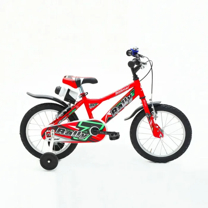Bicicletta per Bambino 16” 2 Freni Bimbo Rally Blu o Rosso - immagine 3