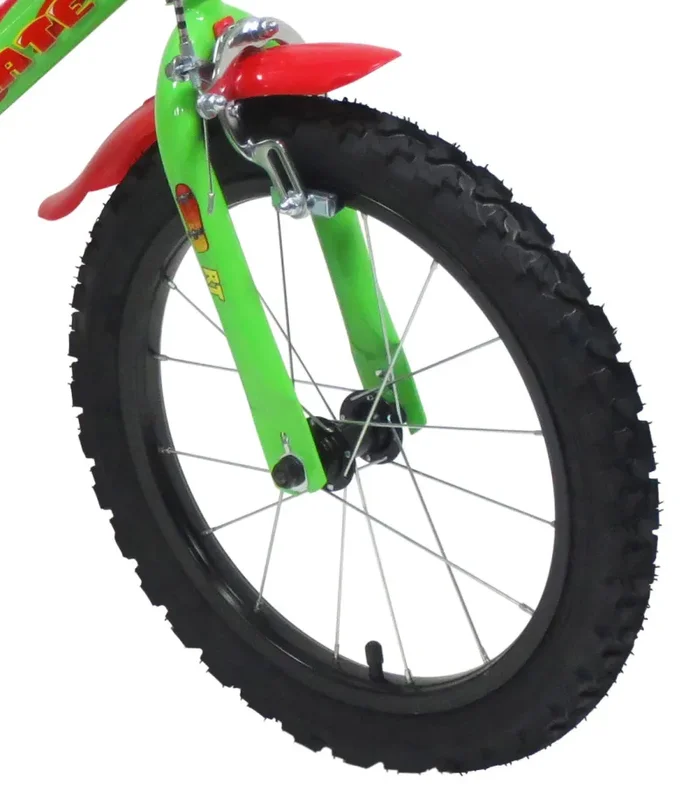 Bicicletta per Bambino 16″ 2 Freni Urban Skate Verde - immagine 3