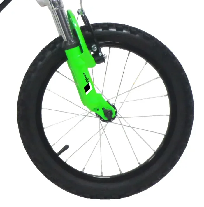 Bicicletta per Bambino 16″ 2 Freni Vbrake Full Suspension Nera Online - immagine 3