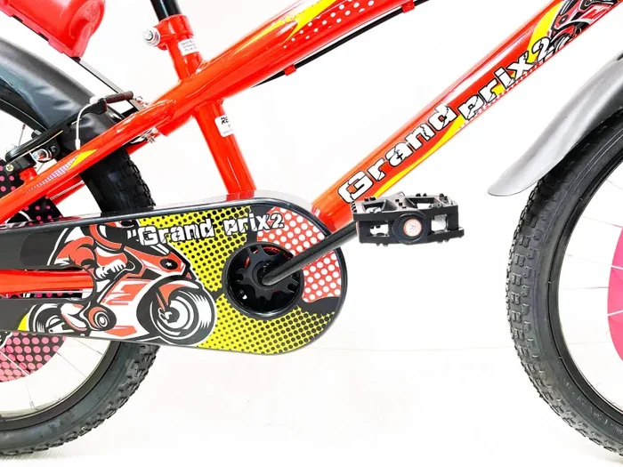 Bicicletta per Ragazzo 20″ con Borraccia e Scudetto Frontale Rossa - immagine 3