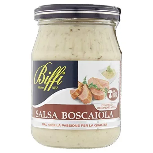 Biffi – Salsa Boscaiola con Porcini – Pacco da 6 x 180g