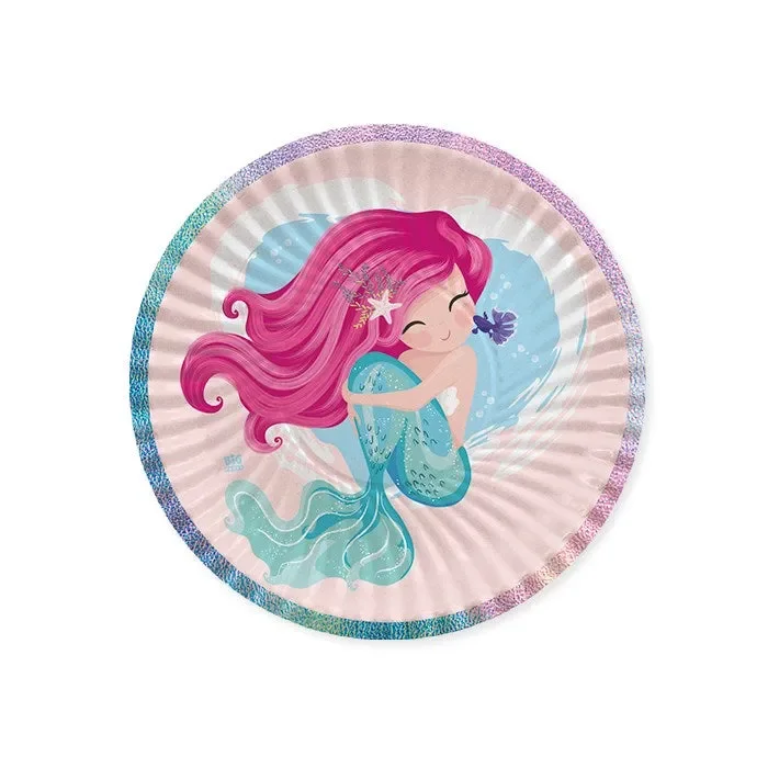Big Party Piatti Sirena D 18 Cm 8 Pz