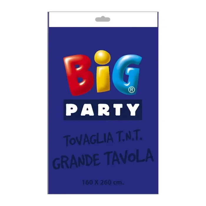Big Party Tovaglia Tnt 160 x 260 Cm Blu