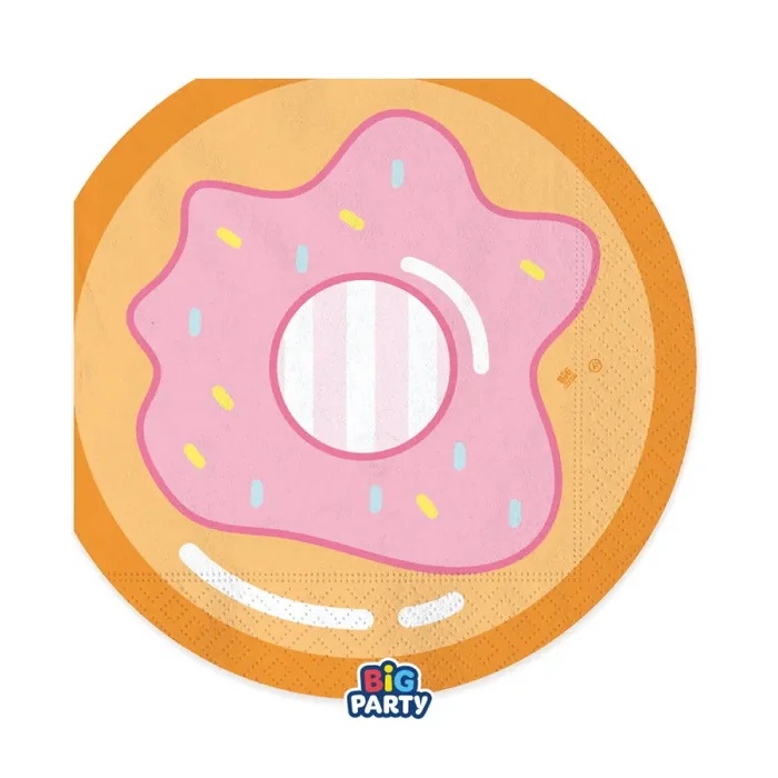 Big Party Tovaglioli Carta Sweety 33 x 33 Cm Cf 16 Pz Multicolor