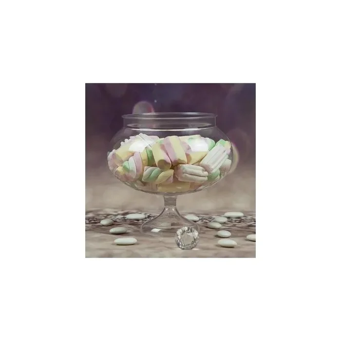 Bigiemme Contenitore Plastica Coppa Trasparente D 15 Cm