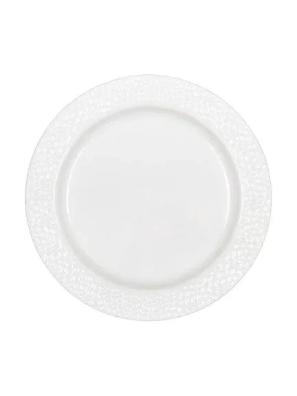 Bigiemme Piatto Plastica D 18 Cm Bianco 10 Pz