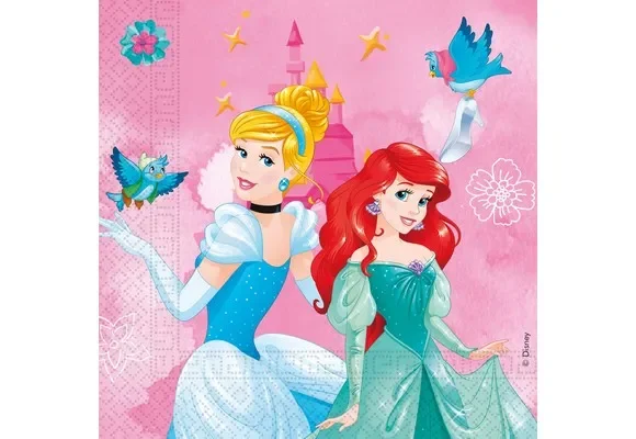 Bigiemme Tovagliolo Princess Live Your Story 33 Cm 20 Pz