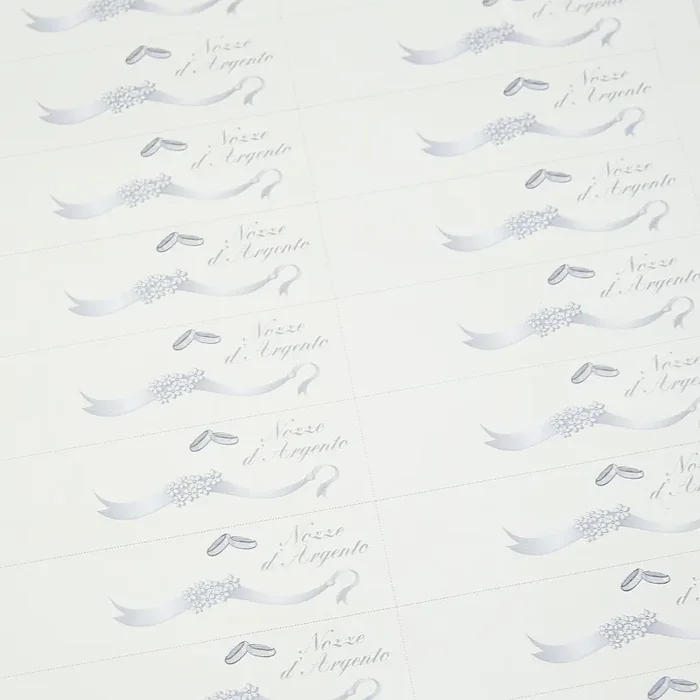 Bigliettini Nozze d’Argento