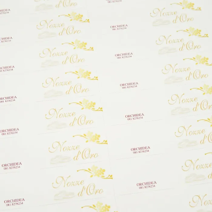 Bigliettini Nozze d’Oro In saldo