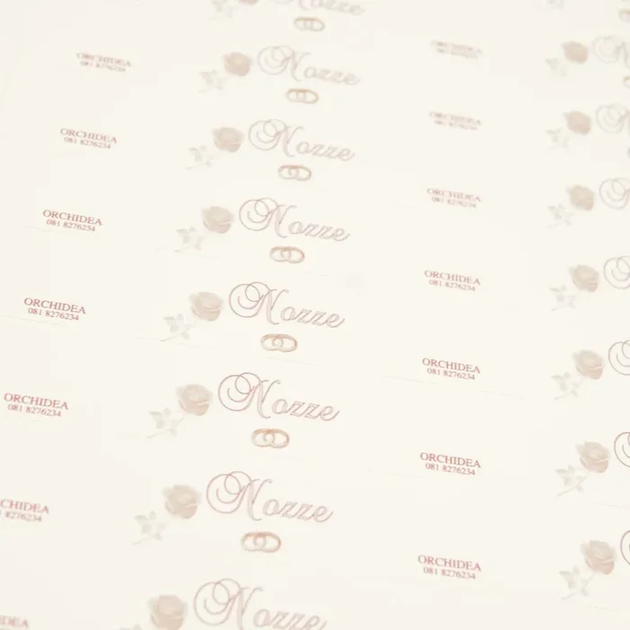 Bigliettini Nozze Panna