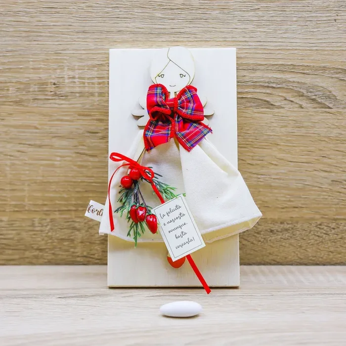 Bimba/Angelo delle Feste Fiocco Scozzese Beccalli Online