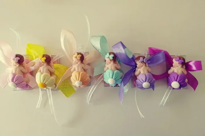 BIMBE IN FIMO bomboniere nascita battesimo eventi ricorrenze Vendita calda online