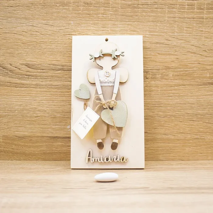 Bimbo/Angelo dell’Amicizia con Cuori Beccalli