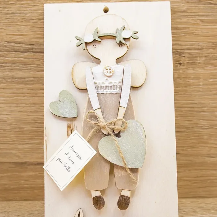 Bimbo/Angelo dell’Amicizia con Cuori Beccalli - immagine 3