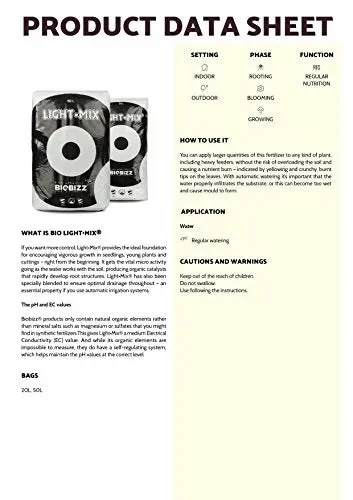 BioBizz Light-Mix Sacco Terriccio 50L - immagine 2