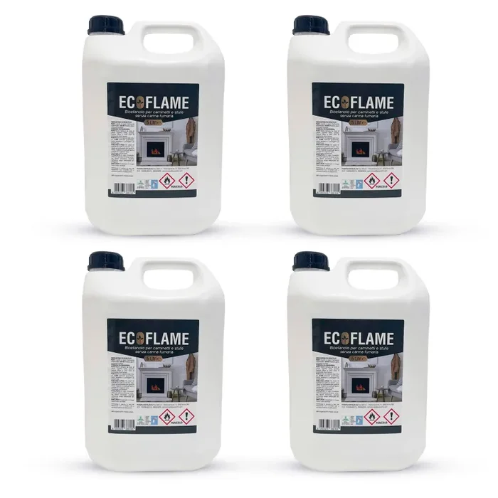 Bioetanolo 20 Litri Combustibile Ecologico per Camini Caminetti Biocamini - immagine 2