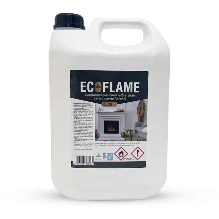 Bioetanolo 20 Litri Combustibile Ecologico per Camini Caminetti Biocamini - immagine 3