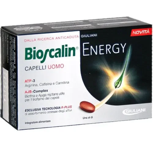 Bioscalin uomo energy capelli 30cpr