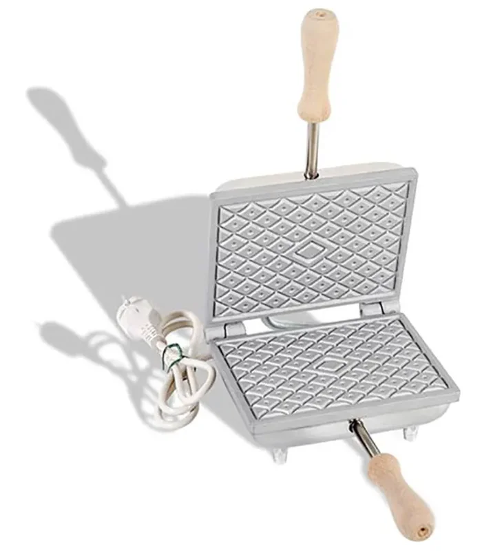 Biscottiera Elettrica 600W Stampo per Cialde Sottili e Croccanti CBE Elettronica Moda