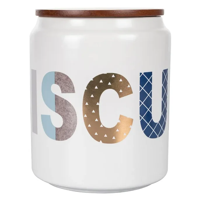 Biscottiera Ø12,5×18 cm 1,7 Litri in Gres VdE Tivoli 1996 Luxury - immagine 3