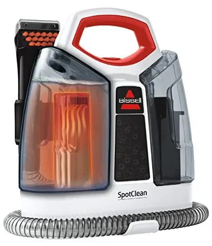 BISSELL SpotClean ProHeat – Pulitore Portatile per Tappezzeria – Smacchiatore Multisuperficie per Moquette, Tappeti, Scale e Auto – Rimuove lo Sporco, Liquidi e le Macchie – 330 W -74 dB – 36988 - immagine 3