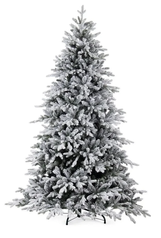Bizzotto Albero di Natale Livigno Innevato H 180 Cm 2538 Rami