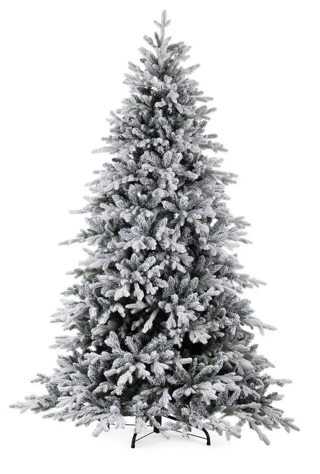 Bizzotto Albero di Natale Livigno Innevato H 240 Cm 4.553 Rami