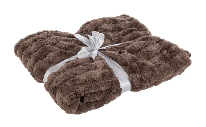 Bizzotto Coperta Wolly Natale 150 x 130 Cm Marrone