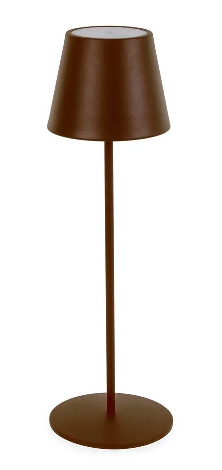 Bizzotto Lampada Tavolo Etna H 38 Cm Led Marrone