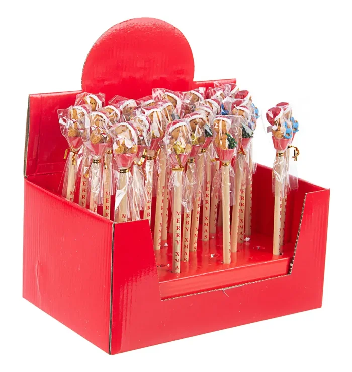 Bizzotto Matita Natale Orso Jesse Ass. Rosso 1 Pz