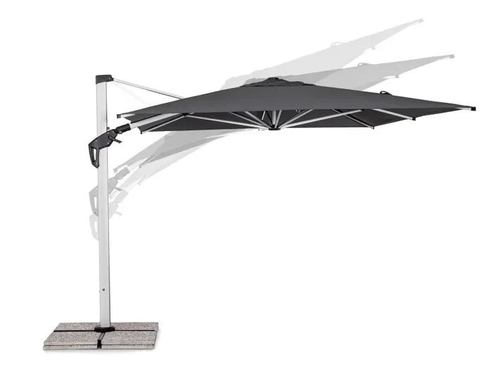 Bizzotto Ombrellone Braccio Aries 3 x 4 Cm Grigio Antracite - immagine 3